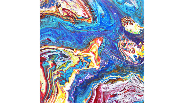 Colorful background with marble pattern - Marbled Spectrum