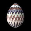 Wavy Egg Art - Oceanisch Oeuvre