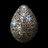 Enamel Tesselated Egg - Mosaic Enchantment