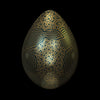 Luxurious Gold and Blue Egg - Royal Reverie