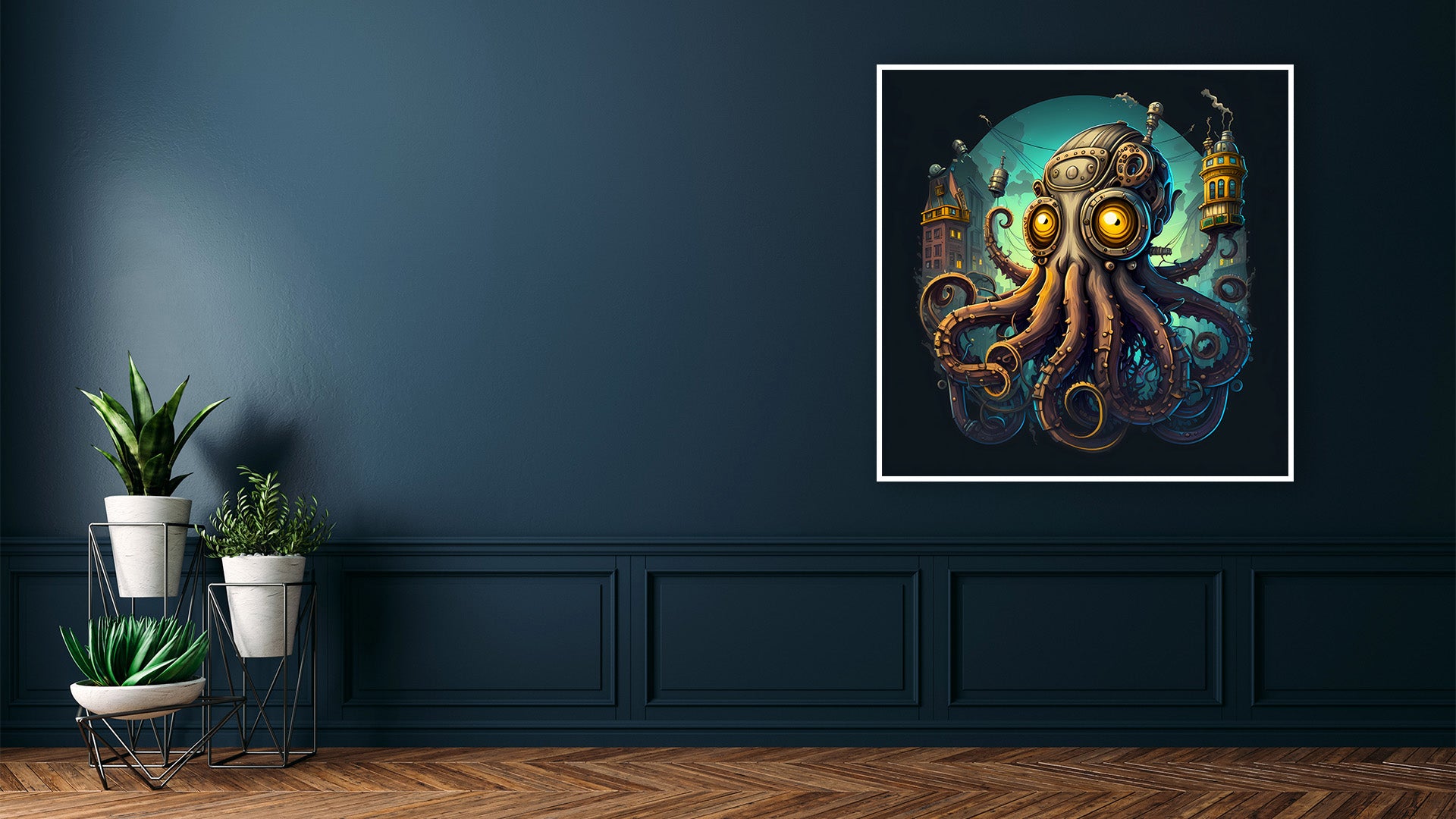 Octopuskarakter Illustratie Art