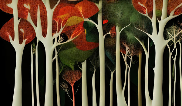 Art mural Nature's Paradox Treeception
